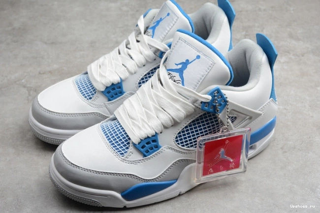 4 Jordan Blue 308497-105  Retro Air Military 1005